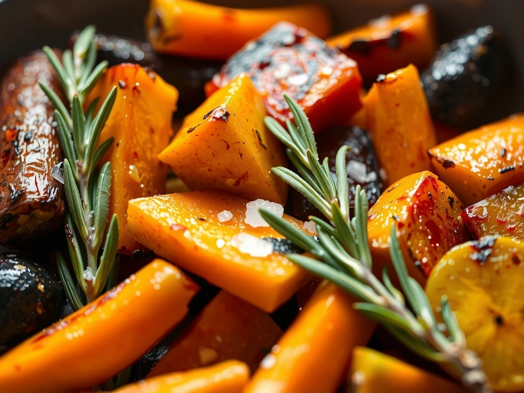 Vegetais Caramelizados